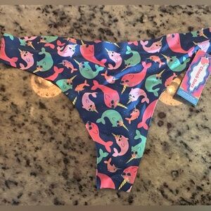 Narwhal Print Women's Panties
